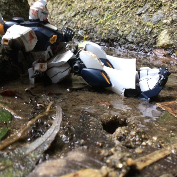 EG νガンダムを使って、動かない感じにしました！