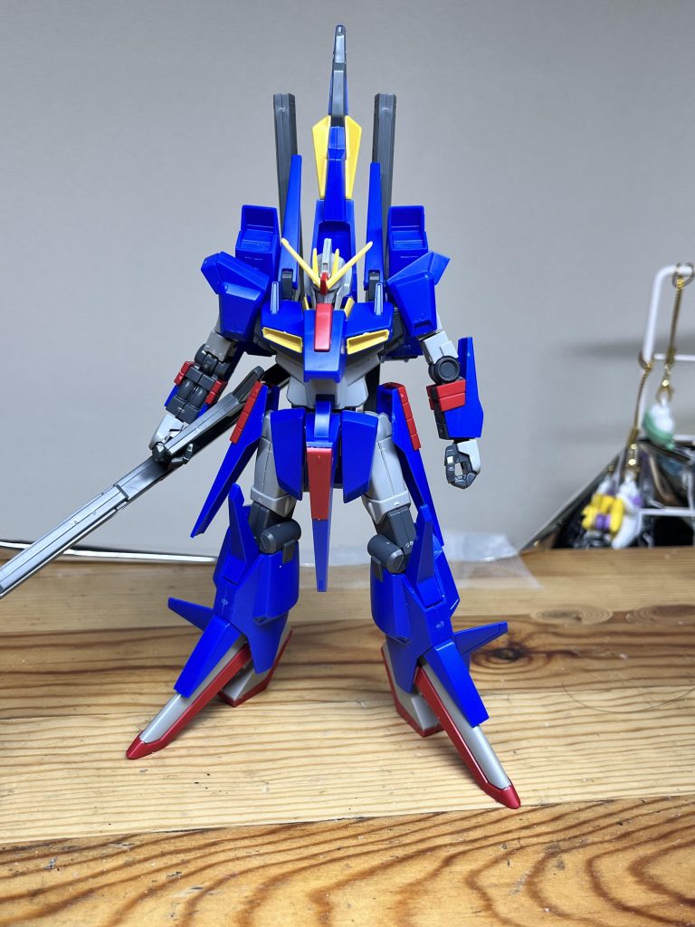 作品名：ZⅡできました！<p>好きなモビルスーツを挙げてくださいと言われたら必ずゼッツーと答える私ですが、今までキットを組んだことはなかったのです…が、たまたま手に入ったのでようやく作ることができました。 かなり幸せです。</p>
