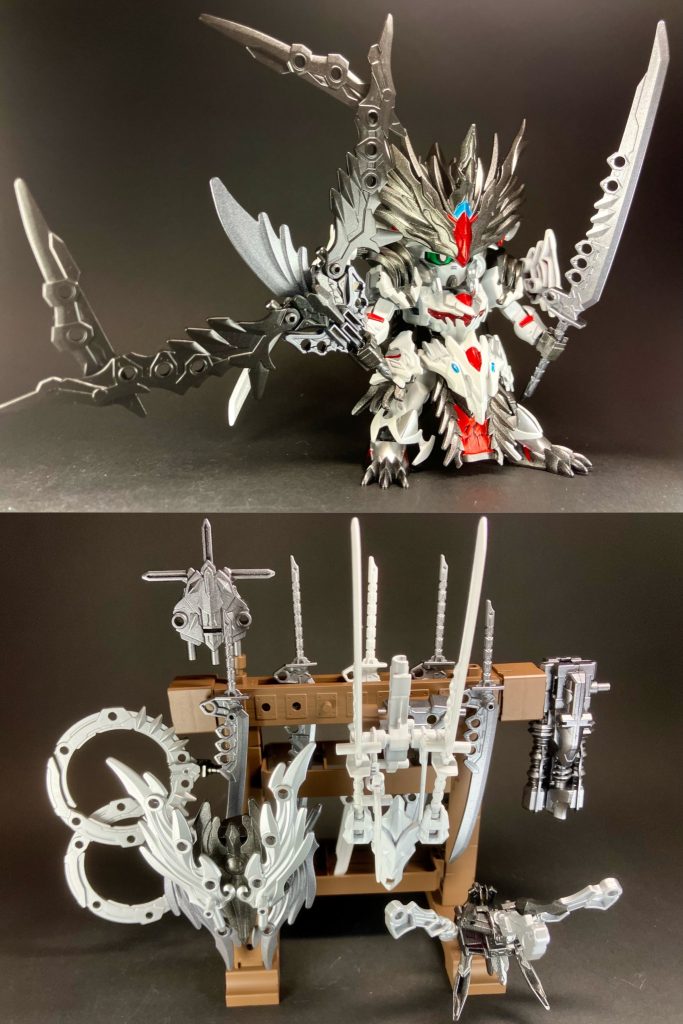 【孫子兵装十三機篇】現代のキングダムワールドに伝わる全ての武器の原型は、その起源を孫武ガンダムロードアストレイが開発した十三種の武器体系に遡るという。江東の孫家一族は代々、先祖が創始したオリジナルの形態を神器として忠実に継承し、その戦闘技術の研鑽と共に武門の誇りを受け継いできた。