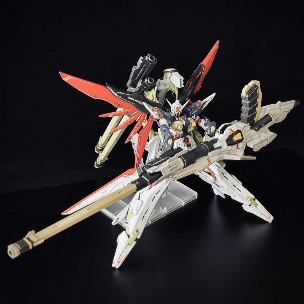 HG デスティニーガンダムSpecII & ゼウスシルエット–4枚目/制作者：ガンプラさんTW