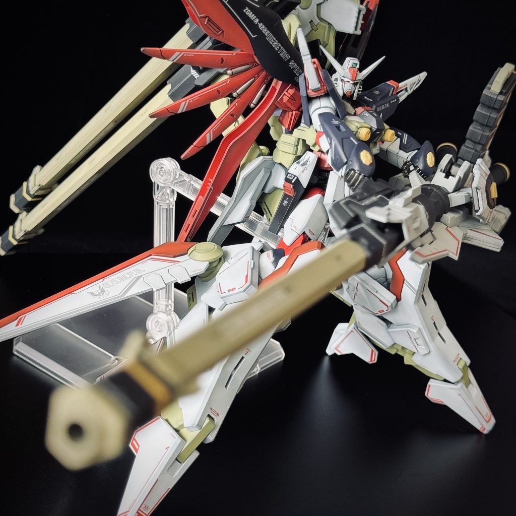 HG デスティニーガンダムSpecII & ゼウスシルエット–2枚目/制作者：ガンプラさんTW