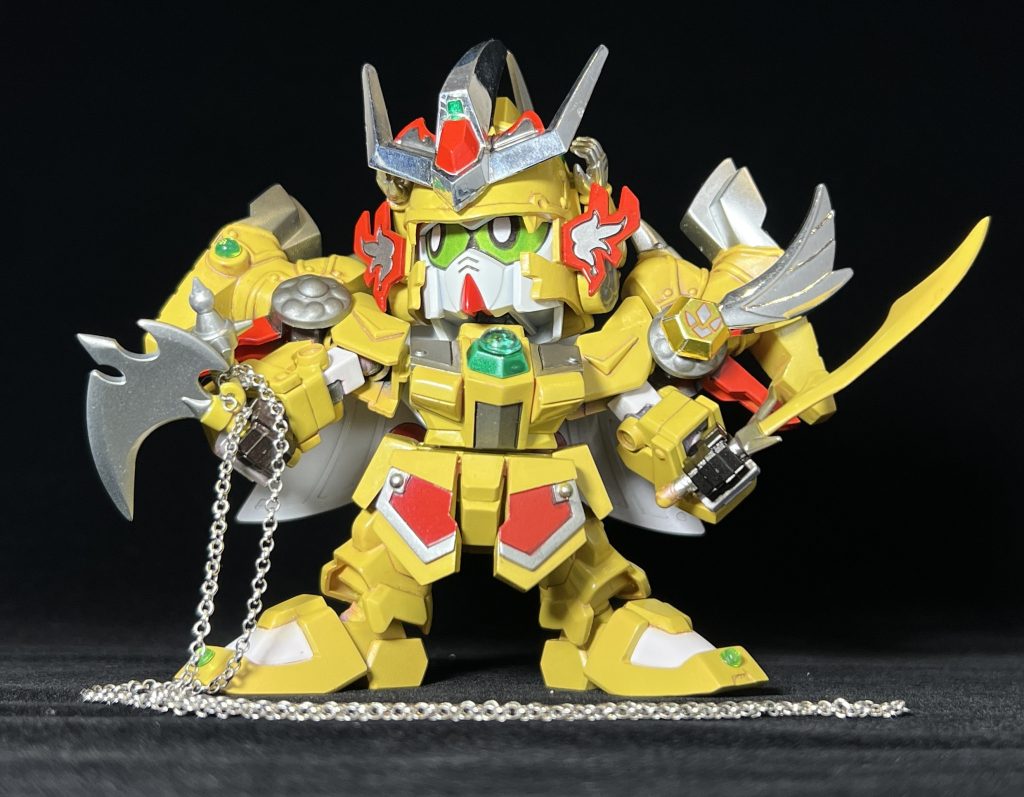 フル装備チェーンが足元にジャラジャラあるのがオシャレ