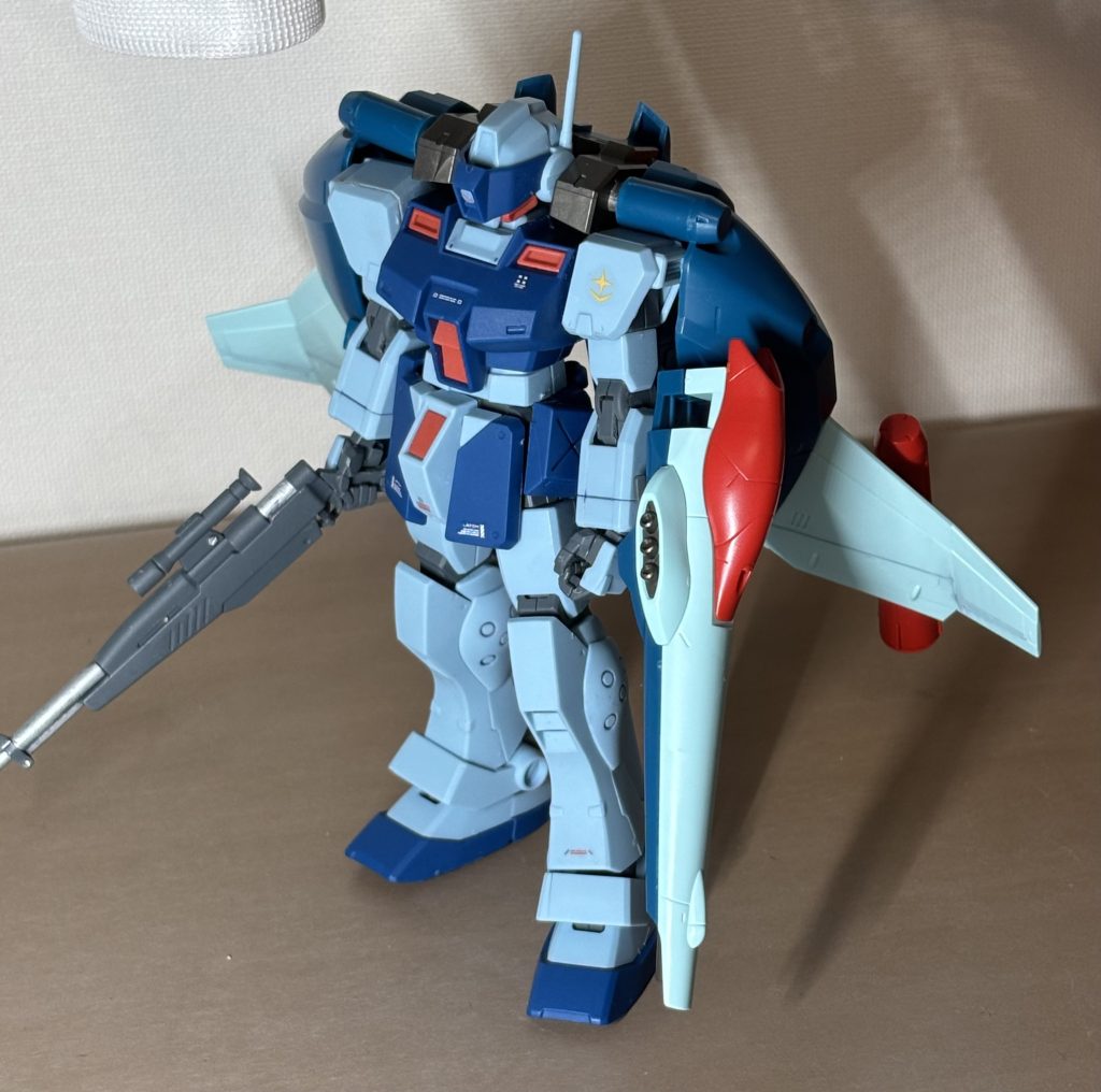 ここからが魔改造です。「コアブースターにも匹敵する機動力で敵機に近づき、腕部ビーム砲やライフルで敵機を強襲する」という設定です。機体名は &nbsp;ジムスナイパーII <ファントム> &nbsp;とでもしておきましょうか。