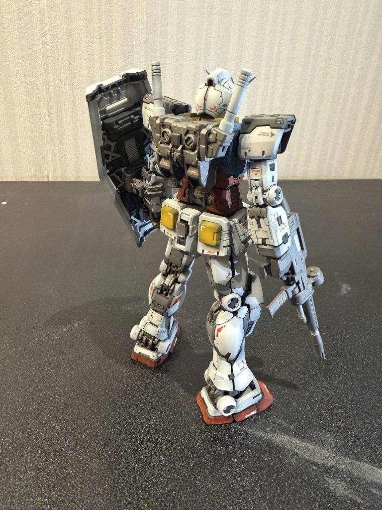 ダムの部分のディテールミチミチ感が良き