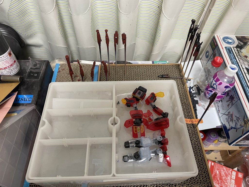 XXXG-01H/ガンダムヘビーアームズ［クリアーパーツ・赤:クリアーレッド］【パルスアレンジ・オブ・カラーモデル】–2枚目/制作者：【電幻龍メンバーズ】ドラグーンの開発部