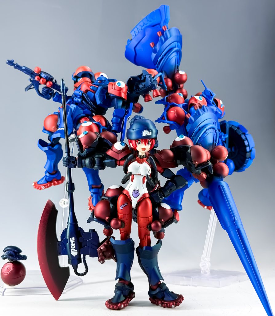 ミャクミャクシリーズ、完成していたの