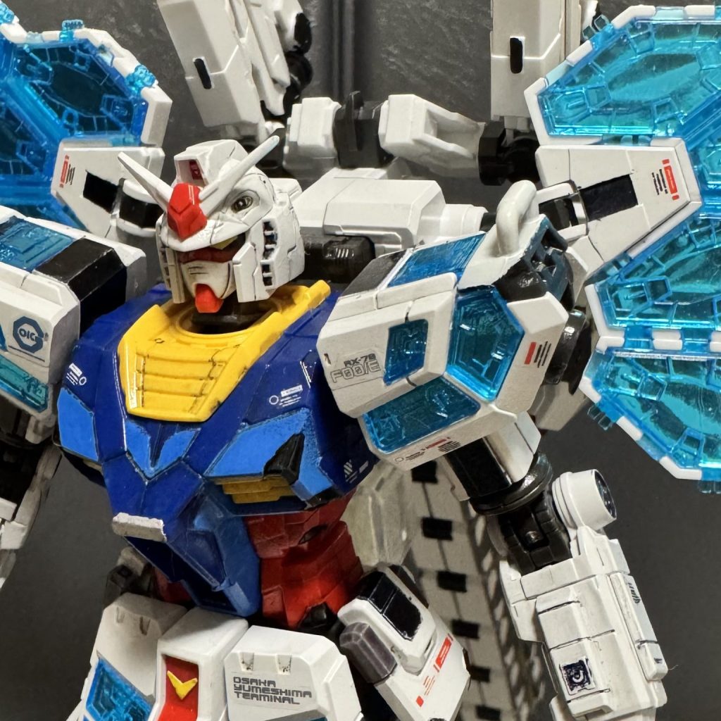 EXPO2025 1/144 RX-78F00/Eガンダム （EX-001グラスフェザー装備