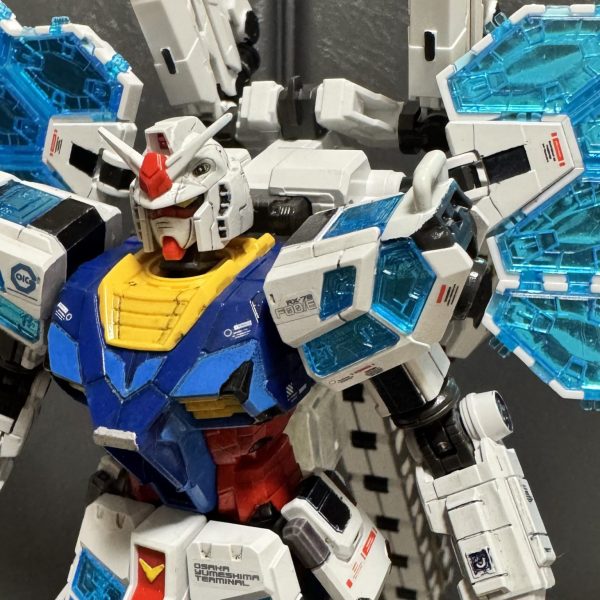 EXPO2025 1/144 RX-78F00/Eガンダム （EX-001グラスフェザー装備）