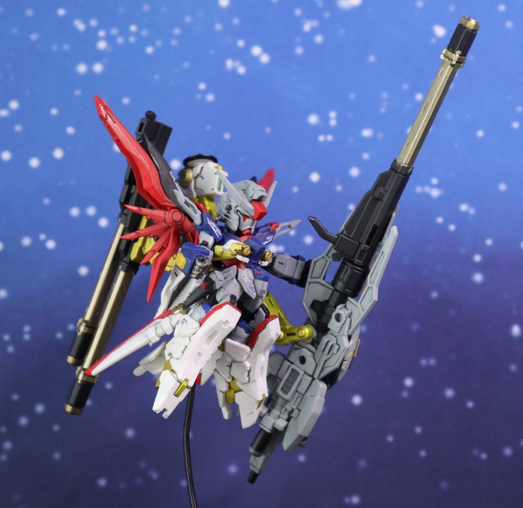 デスティニーガンダム＆ゼウスシルエット（コンバージ）–3枚目/制作者：tytaniaIII