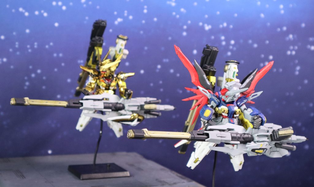 デスティニーガンダム＆ゼウスシルエット（コンバージ）–9枚目/制作者：tytaniaIII