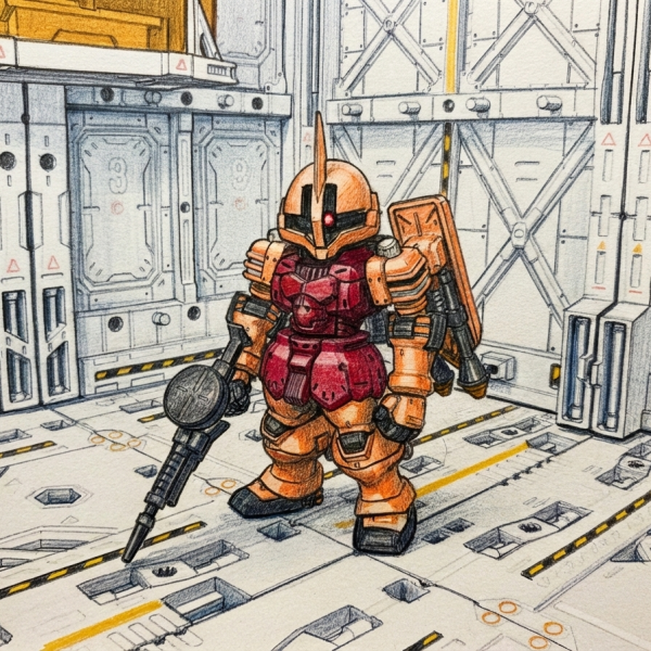 赤い彗星（物理）　シャア専用ヅダ