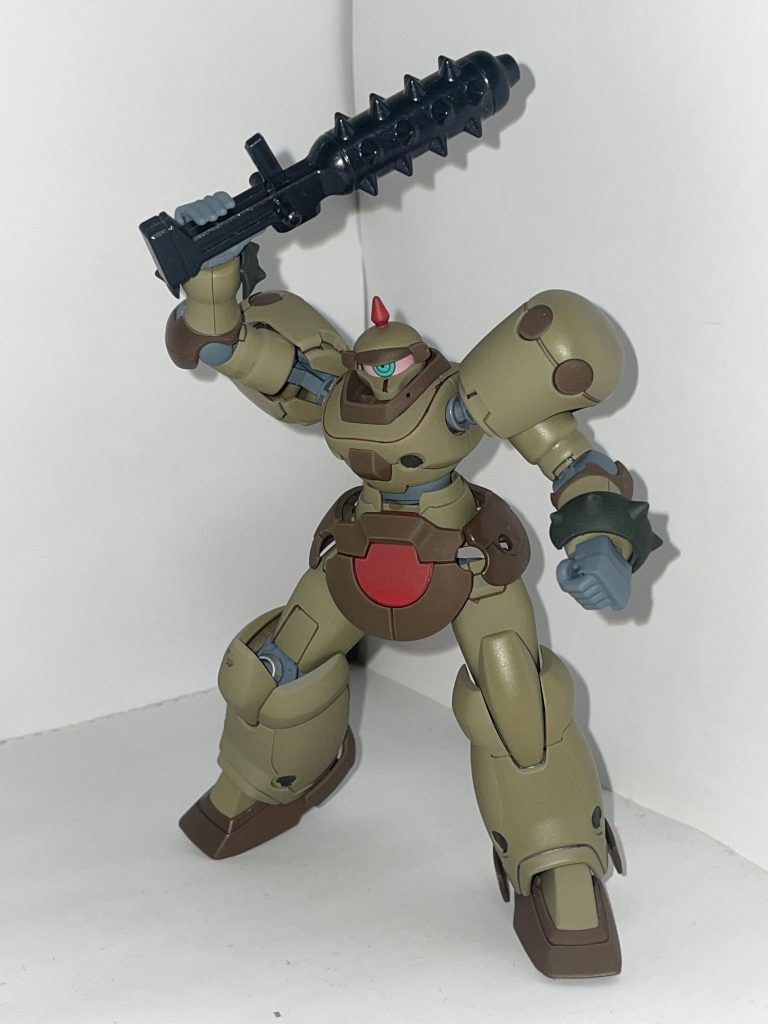 前進落下金棒型ビームライフル格闘戦