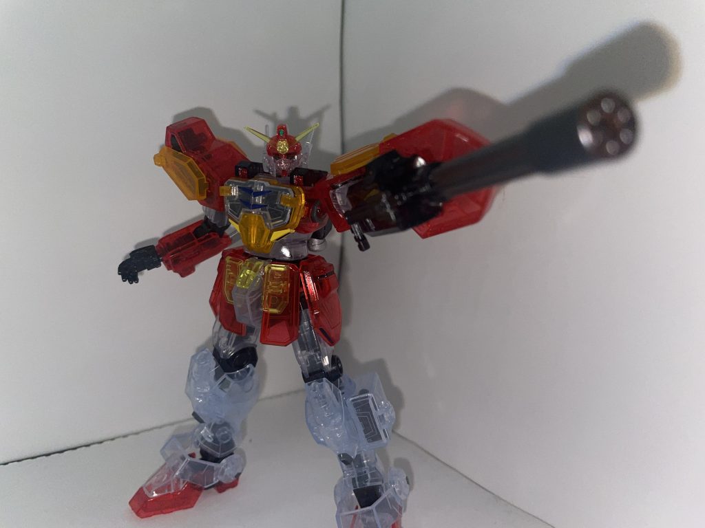 XXXG-01H/ガンダムヘビーアームズ［クリアーパーツ・赤:クリアーレッド］【パルスアレンジ・オブ・カラーモデル】–4枚目/制作者：【電幻龍メンバーズ】ドラグーンの開発部