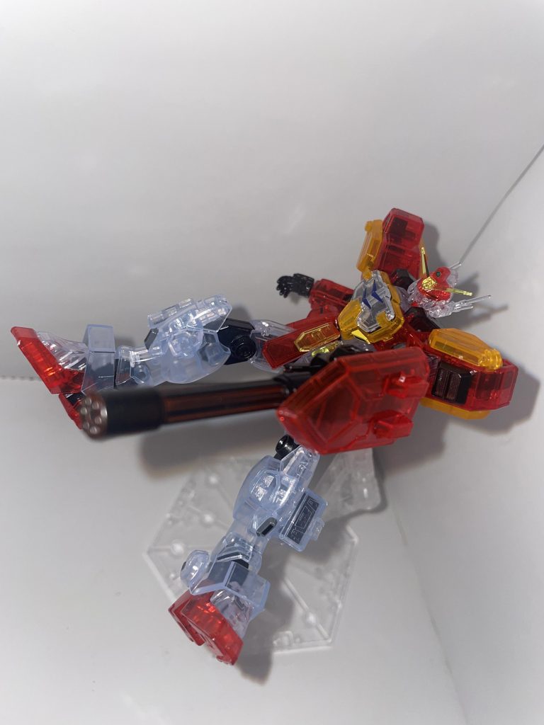 XXXG-01H/ガンダムヘビーアームズ［クリアーパーツ・赤:クリアーレッド］【パルスアレンジ・オブ・カラーモデル】–5枚目/制作者：【電幻龍メンバーズ】ドラグーンの開発部