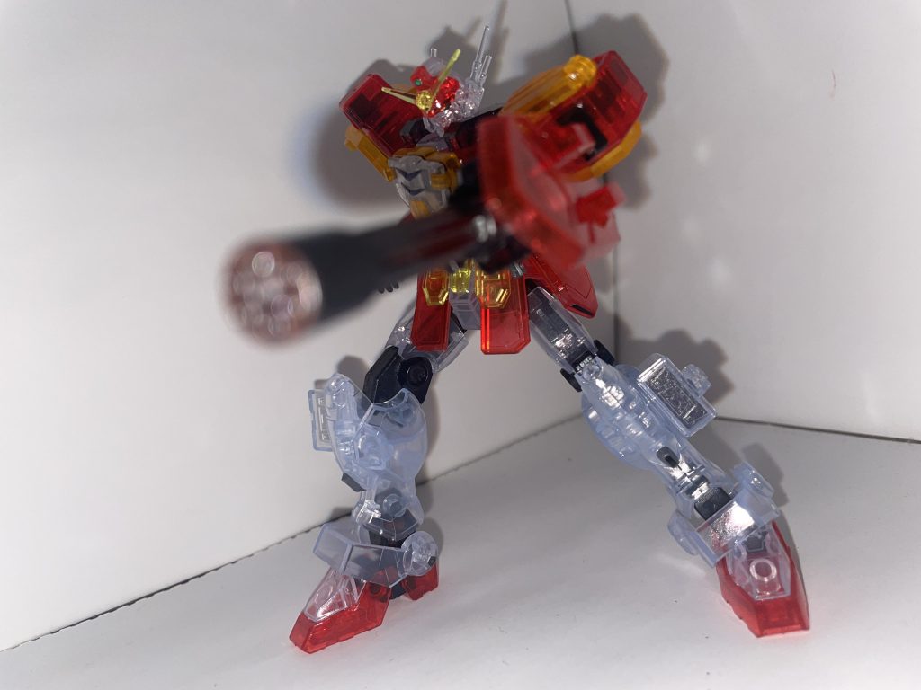 XXXG-01H/ガンダムヘビーアームズ［クリアーパーツ・赤:クリアーレッド］【パルスアレンジ・オブ・カラーモデル】–6枚目/制作者：【電幻龍メンバーズ】ドラグーンの開発部