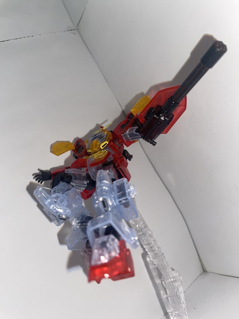XXXG-01H/ガンダムヘビーアームズ［クリアーパーツ・赤:クリアーレッド］【パルスアレンジ・オブ・カラーモデル】–8枚目/制作者：【電幻龍メンバーズ】ドラグーンの開発部