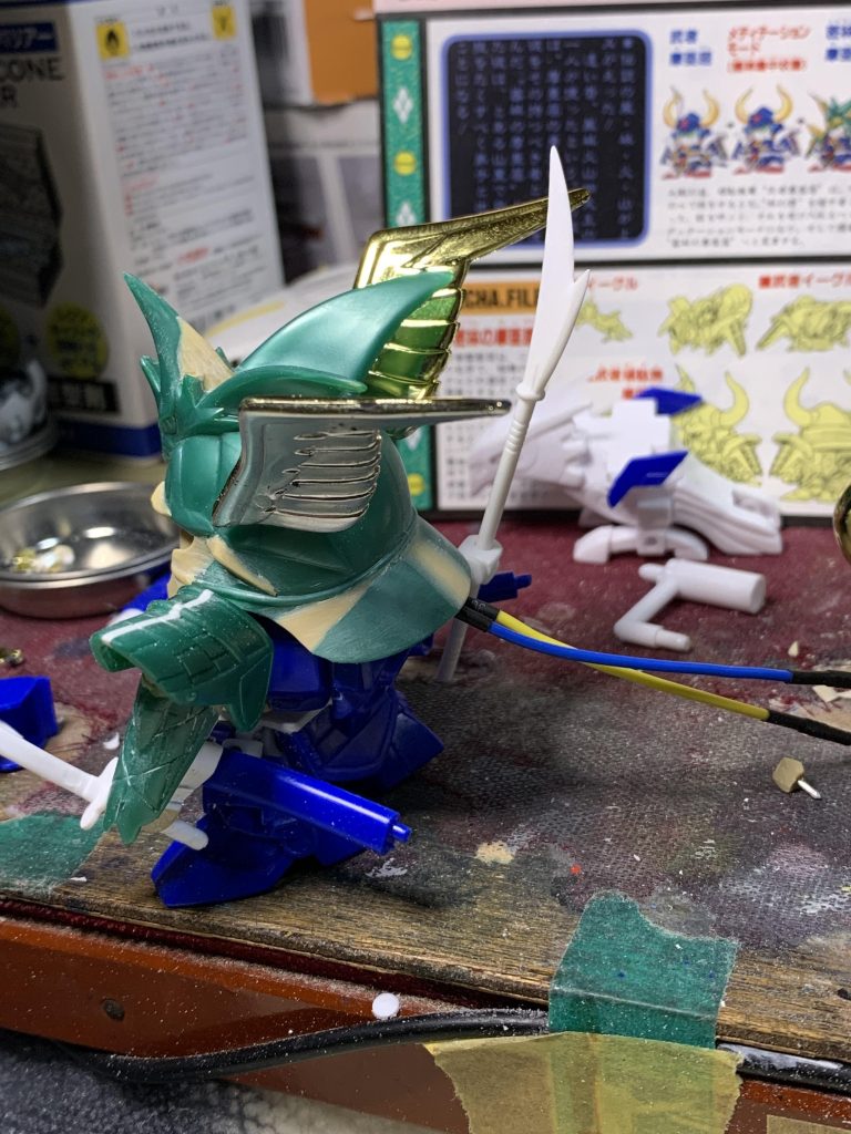 エポパテで造形。