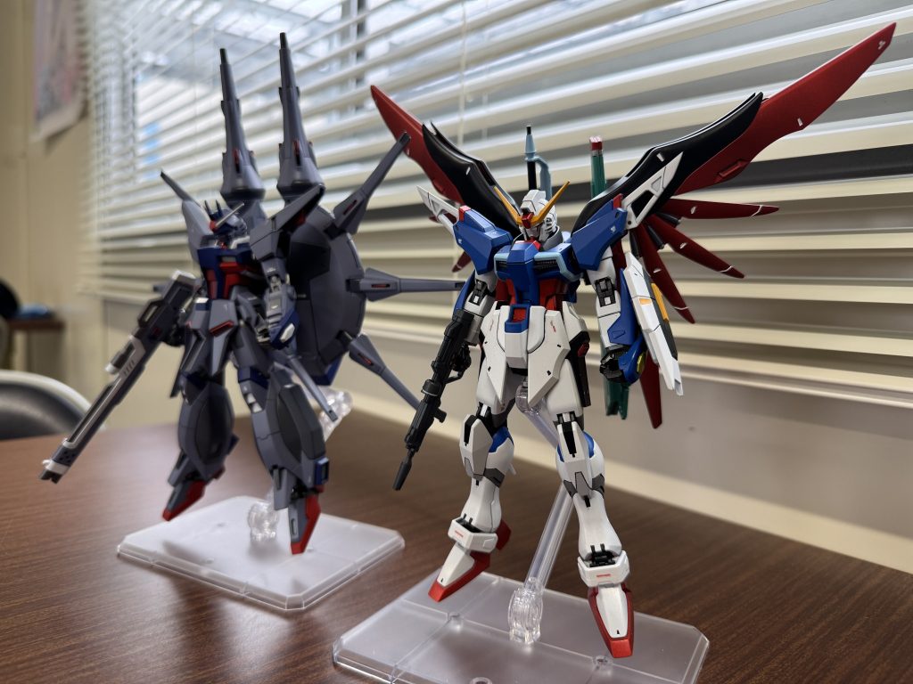 ディスティニーガンダムが嬉しそう