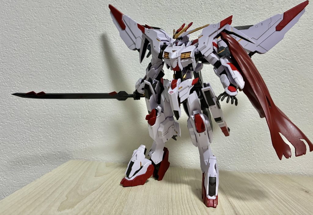 足も延長しても良かったかなー。素立ちは微妙ですね。