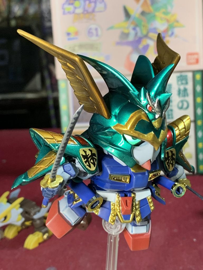 箱絵のポージング