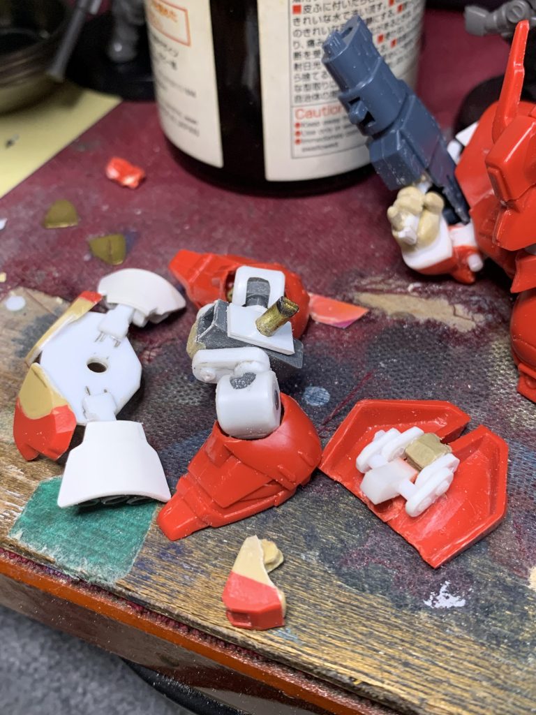 フレームはSDCSのSDフレームを加工しています。