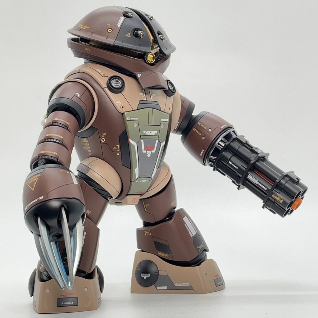 HGUC MSM-04G アッガイ 突撃重装備型・改修仕様–4枚目/制作者：SOUND MODELS