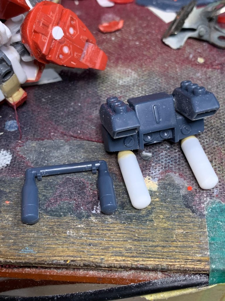 プロペラントタンクは少しだけ大きくしました。