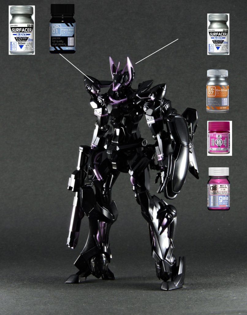 各所の使用した塗料です！