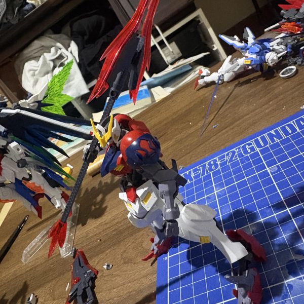 MSGのパーツ使ったらいい感じのシルエットになった（3枚目）