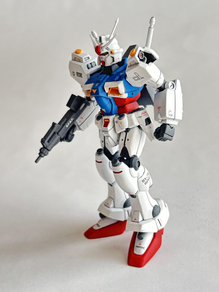 旧キット1/144ガンダム試作1号機–8枚目/制作者：たけ