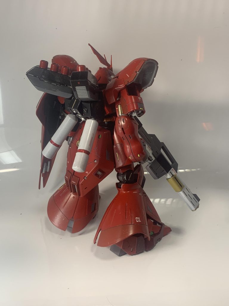 サザビーのバックショット。