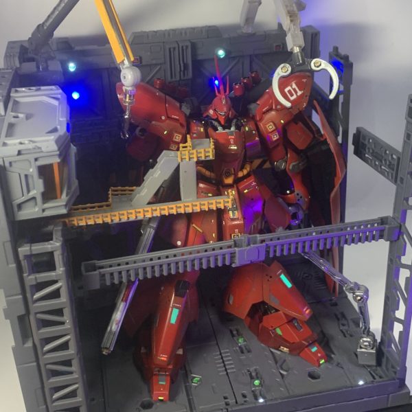 サザビー　格納庫（ジオラマ）