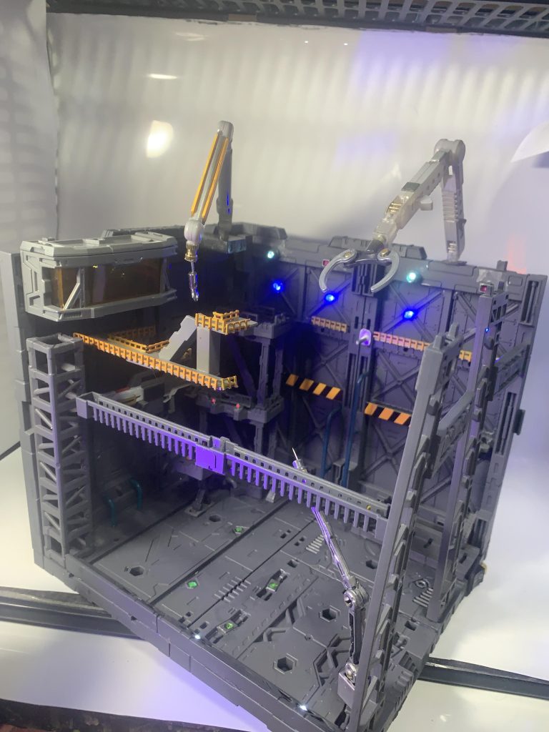 格納庫だけのショット。