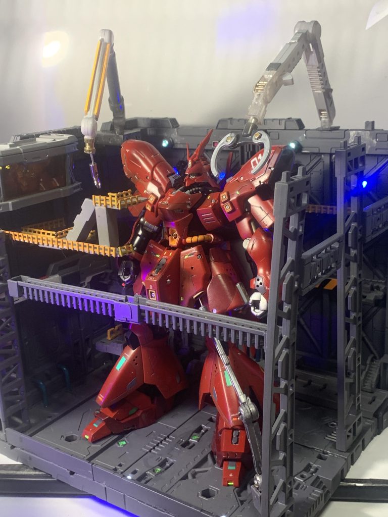 サザビー 格納庫(ジオラマ)–8枚目/制作者:雨乞猫