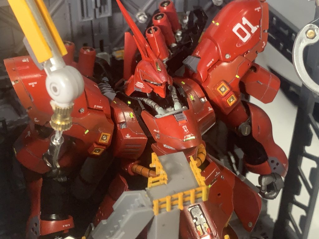 サザビー 格納庫(ジオラマ)–7枚目/制作者:雨乞猫