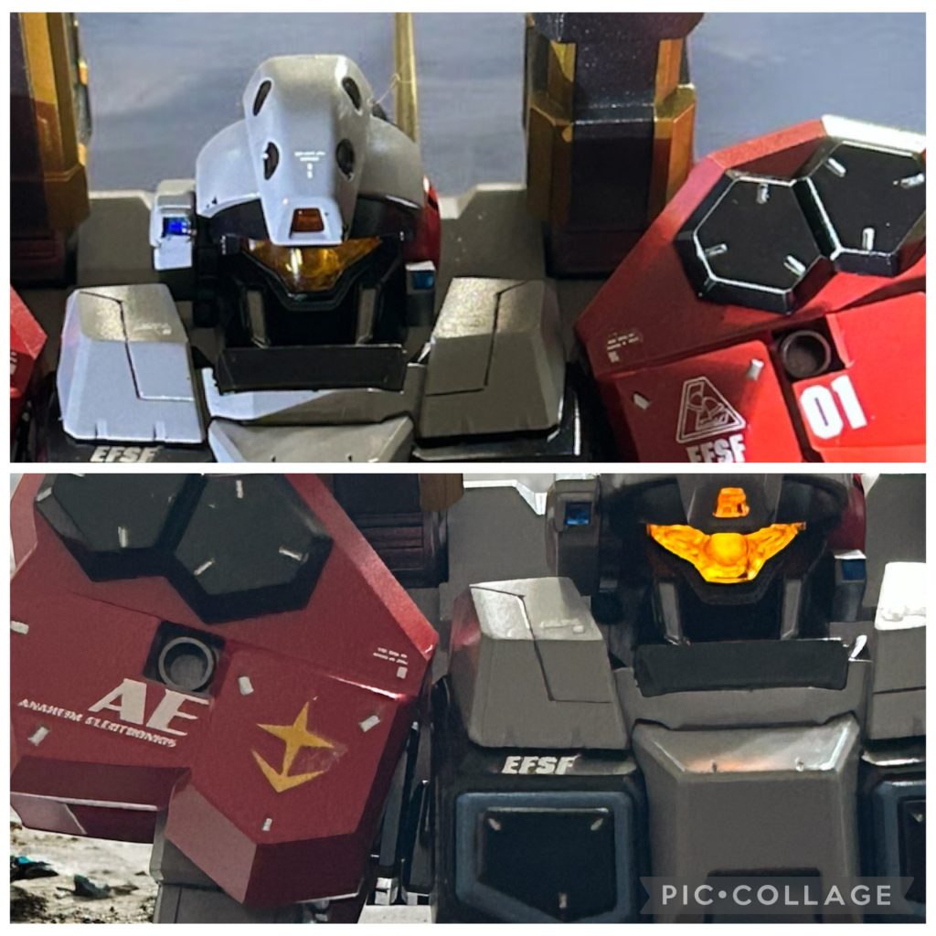 「イグニッション!」ビコーン的な。カメラアイ光るとブンドドのテンション上がります。