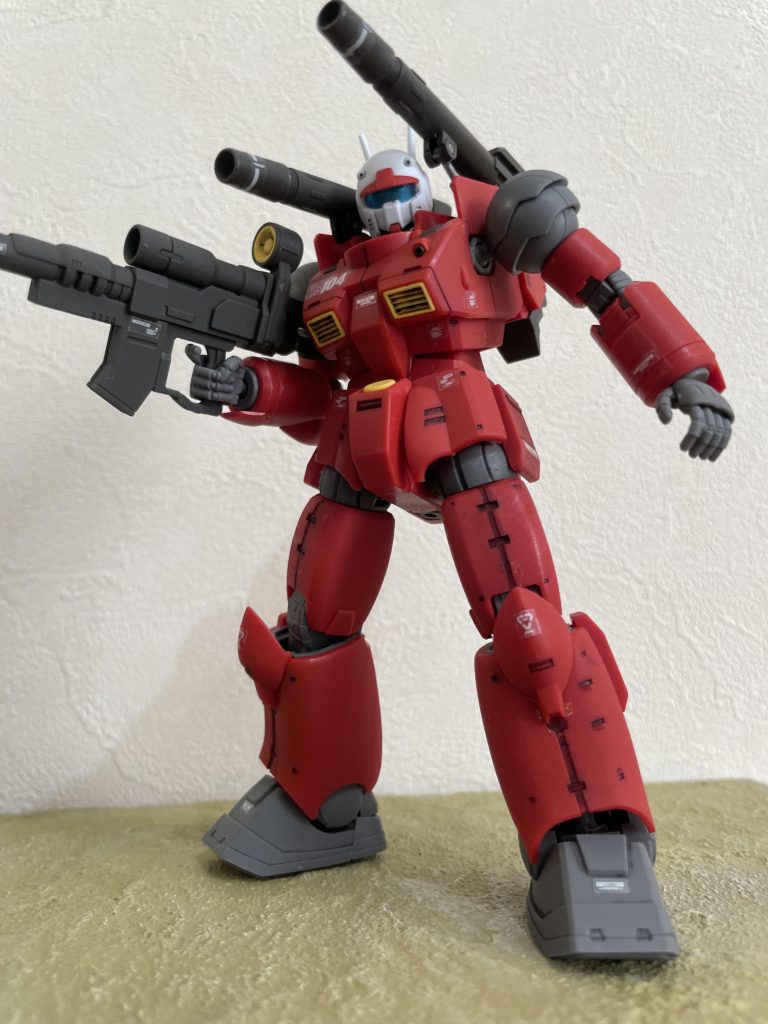 こちらに気づくガンキャノン！！