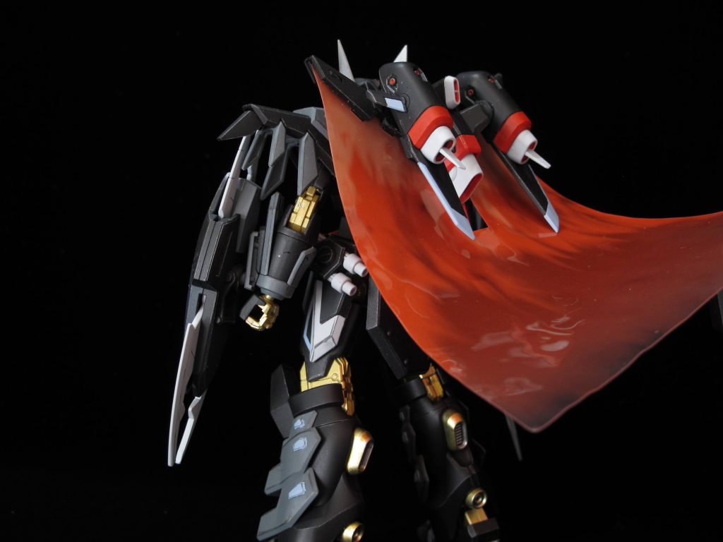 バックショット。細かく塗り分けが必要だったのはバックパックぐらいでしょうか。