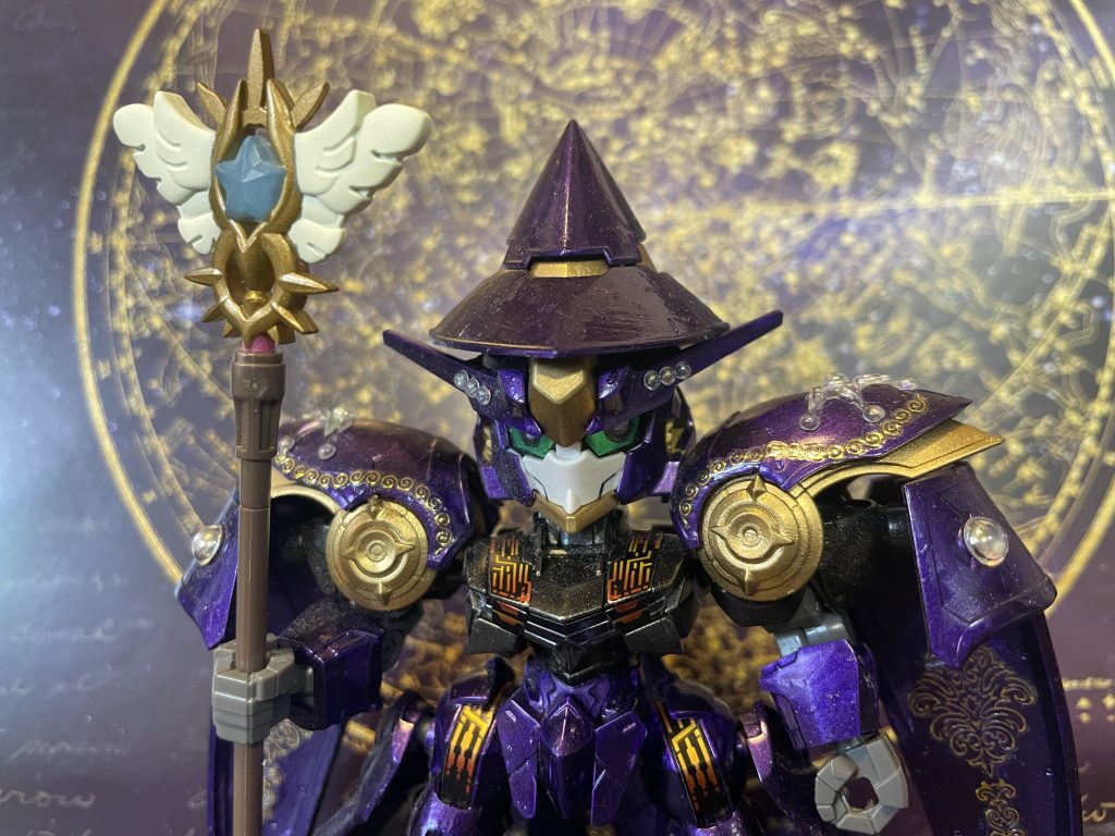 杖はガシャポンクエストより！各種魔法使いパーツは30MFより拝借しています。