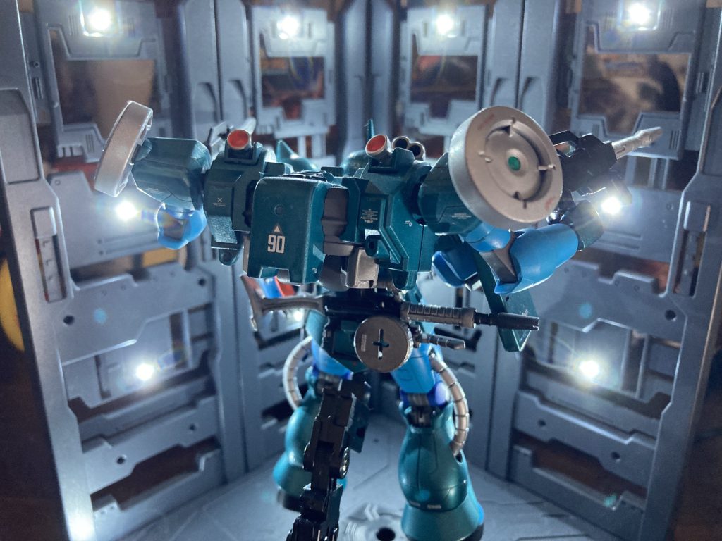 バックショットから