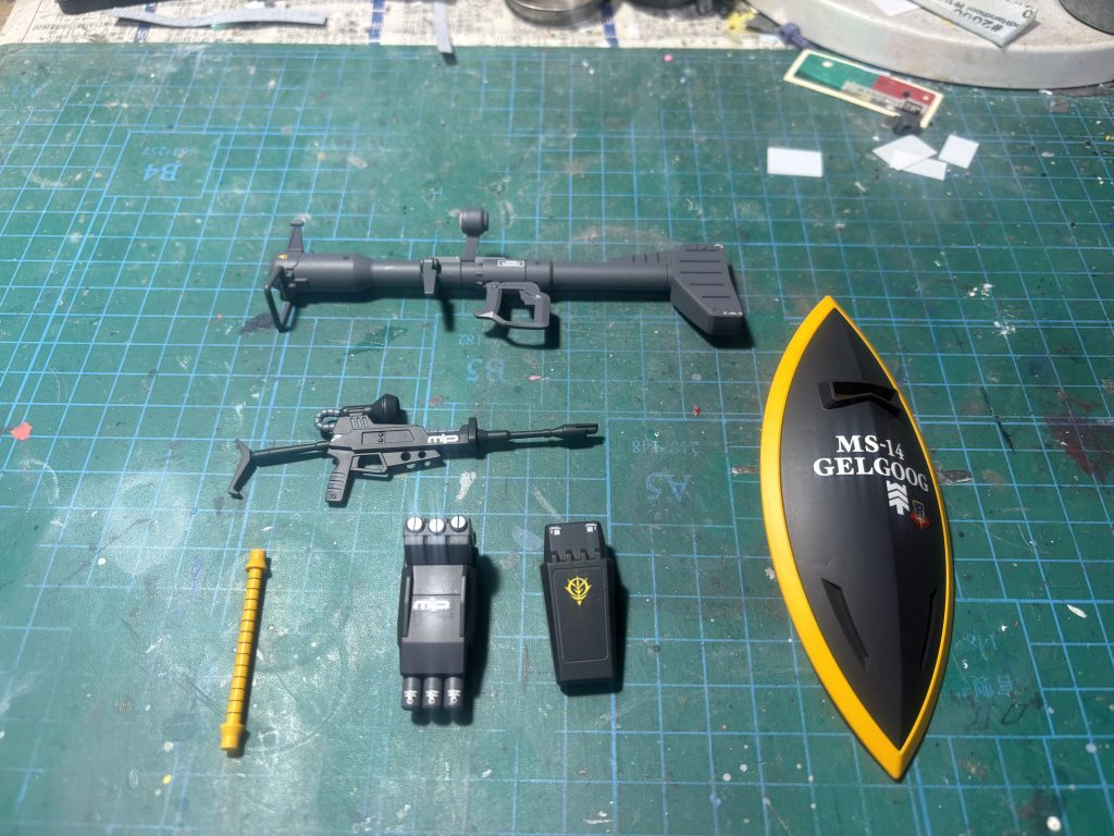 武装類 ジャイアント・バズはドムの物を流用