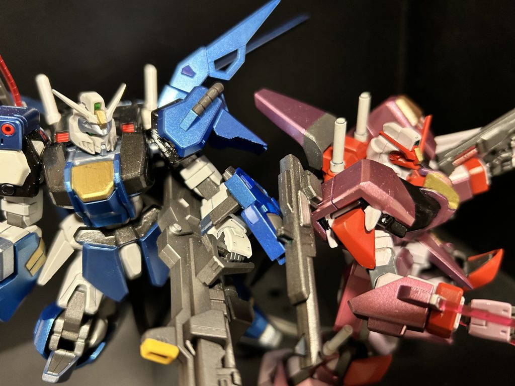 デュエルガンダム2号機と3号機