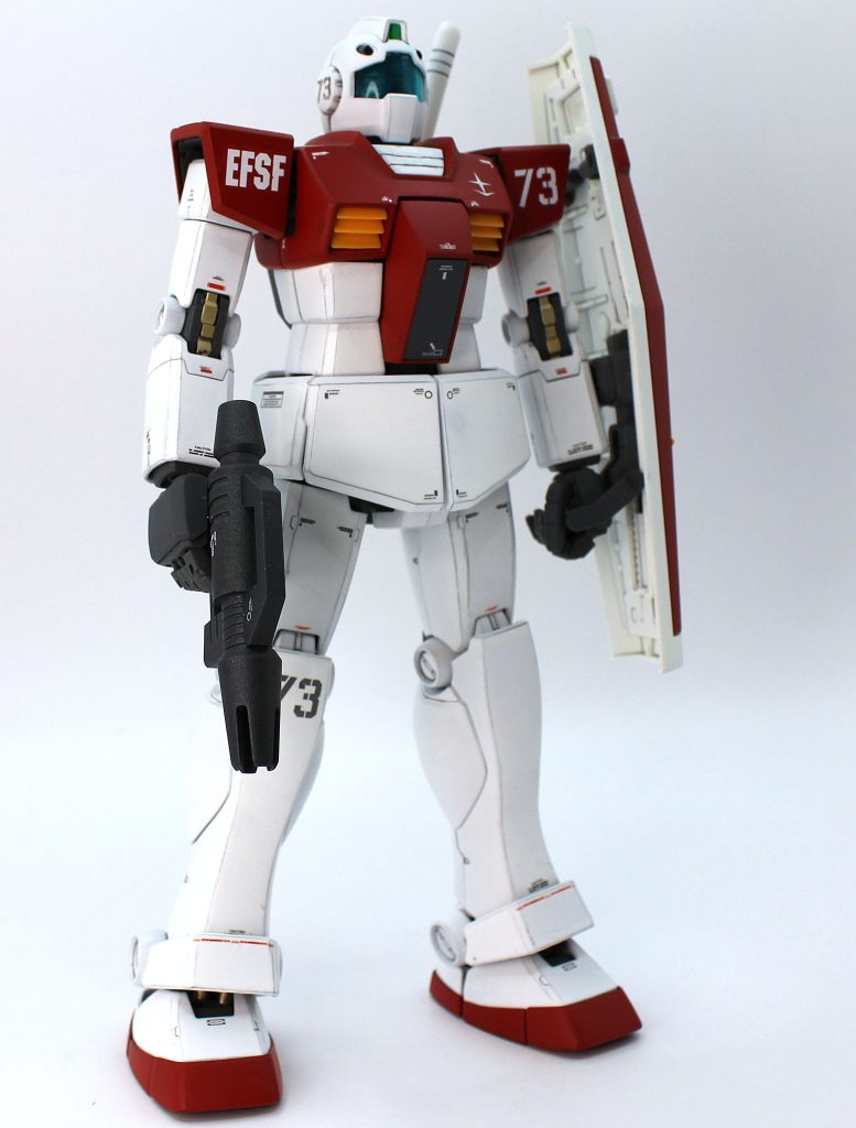 今回はフンドシ無しバージョンで組みました。フンドシ有無を選べるのは良いパッケージングだと思います。