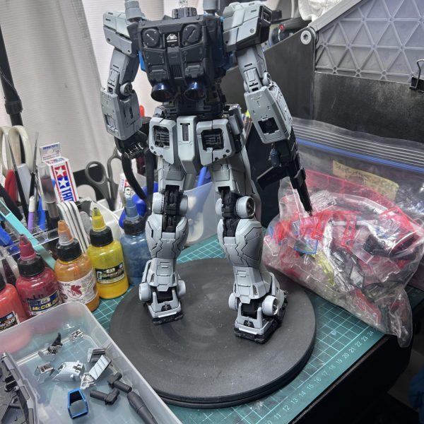 換気をしながら塗装作業することがむずかしい寒さが続いておりますね…この状態でずいぶんと放置してしまってます😢（2枚目）