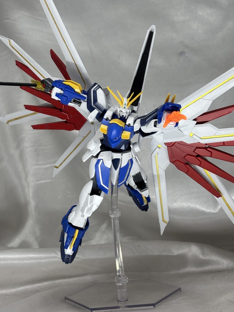 バーニングガンダムカスタム–2枚目/制作者：珠衣明