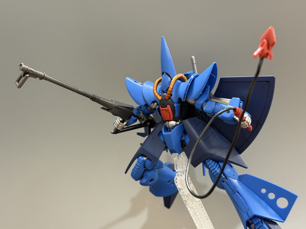 Zガンダムを苦しめた海ヘビですがこの後取り外す時に折れちゃった( ;∀;)くっつくかなー