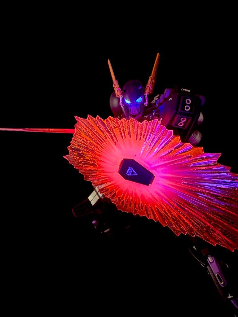 ビームシールドはカッコイイんですがかなり取り回しに難あり🌀ここだけが唯一不満点ですね😑