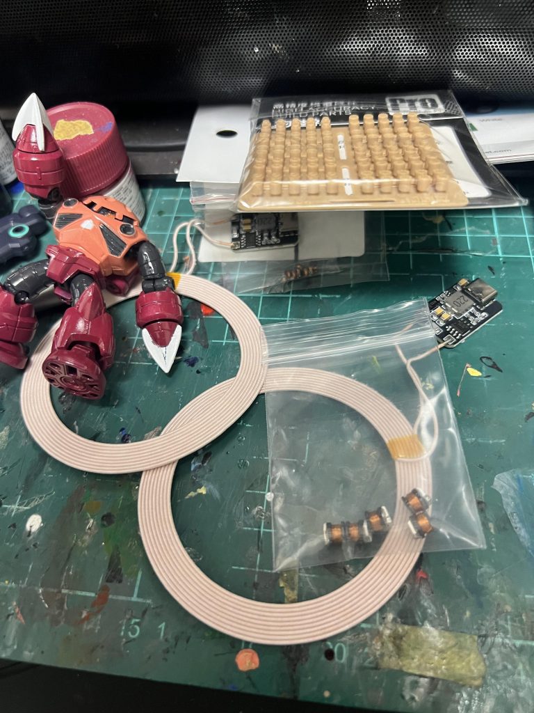 モビルスーツアンサンブル 水中ジオラマ(ワイヤレスLED発光つき)–2枚目/制作者：ガシャポン魂