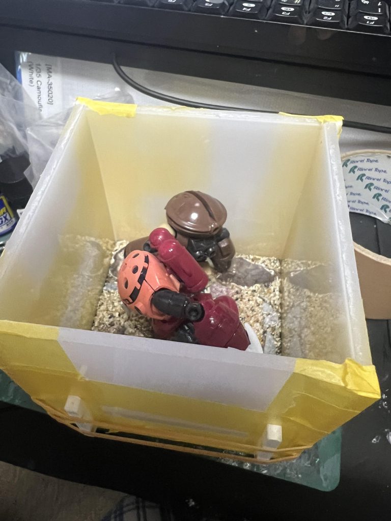 モビルスーツアンサンブル 水中ジオラマ(ワイヤレスLED発光つき)–5枚目/制作者：ガシャポン魂