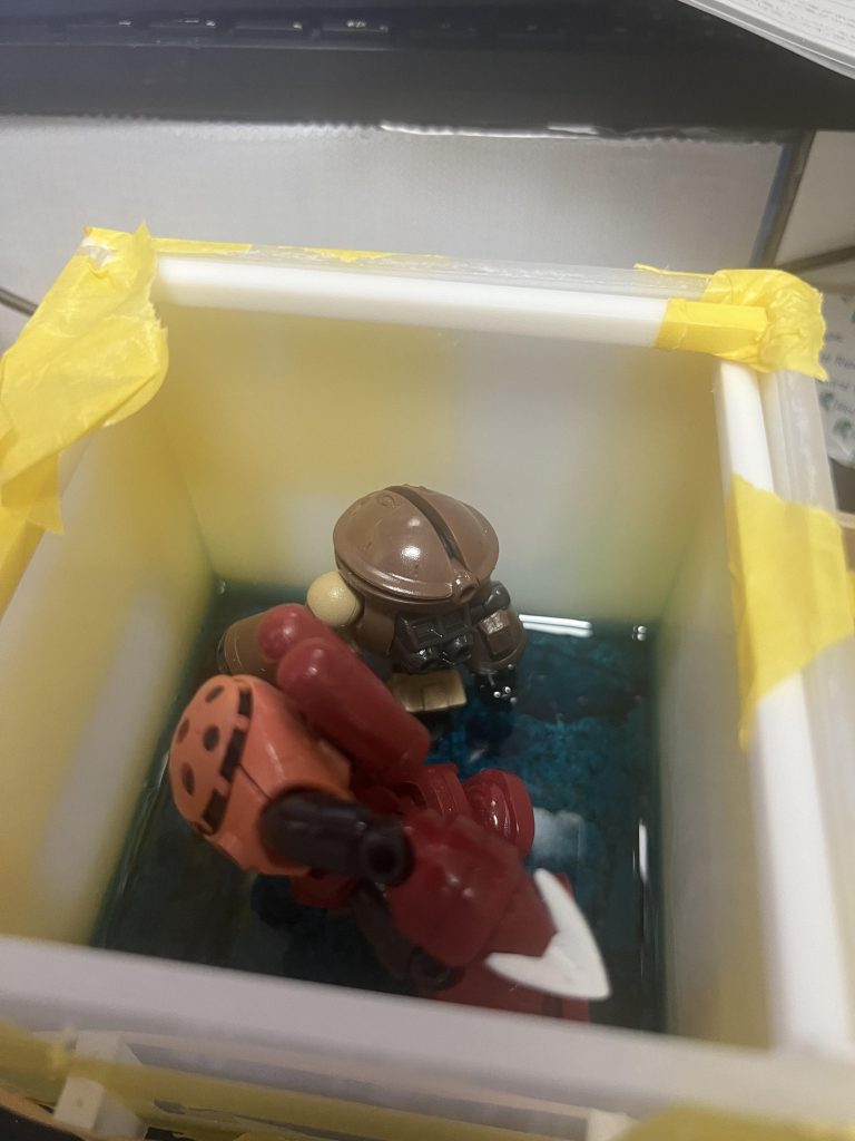 モビルスーツアンサンブル 水中ジオラマ(ワイヤレスLED発光つき)–6枚目/制作者：ガシャポン魂